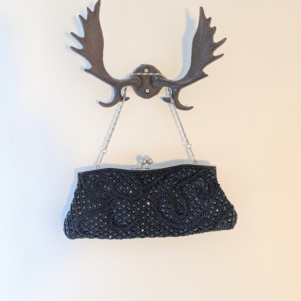 ♥️ Vintage Beaded Clutch